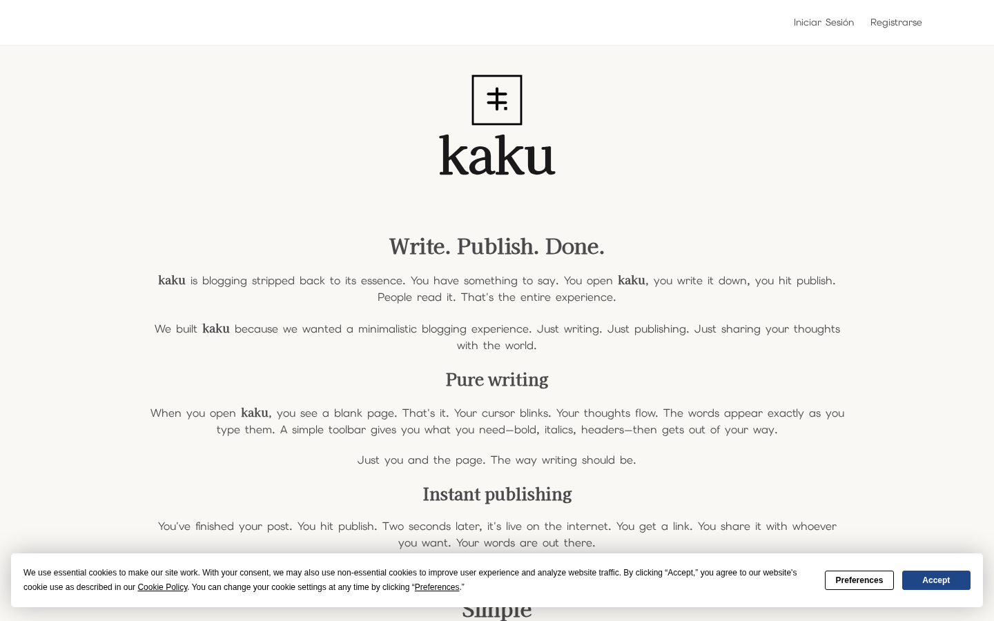 kaku.cloud screenshot